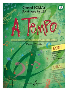 A tempo : écrit. Volume 5